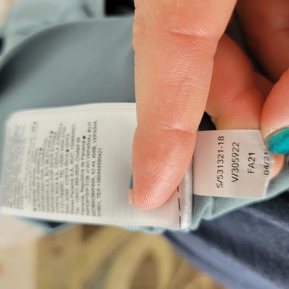 Athleta Salutation Stash Pocket 2 7/8‎ Tights Leggings Seafoam Green Size Small - Picture 7 of 13